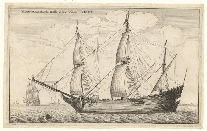 Nederlands fluitschip Wall Art by Unknown - High-Resolution Digital Print