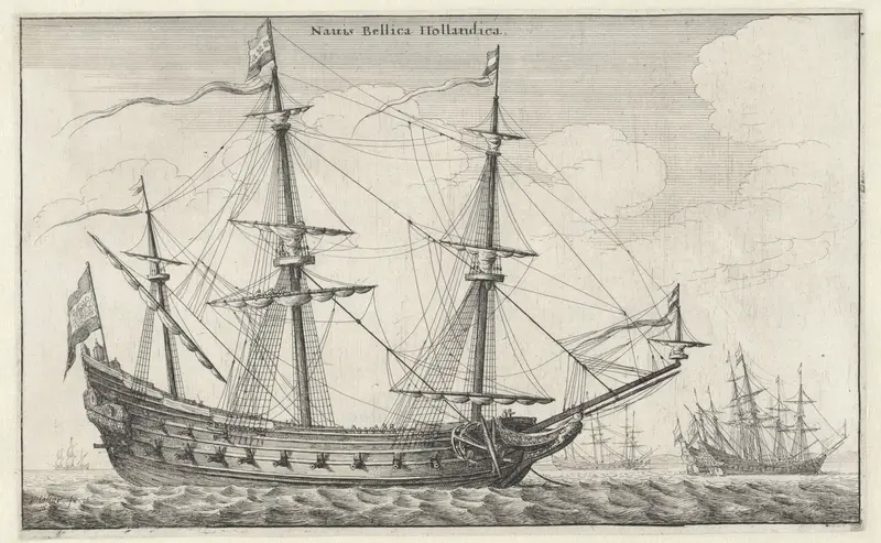 Nederlands oorlogsschip Wall Art by Unknown - High-Resolution Digital Print