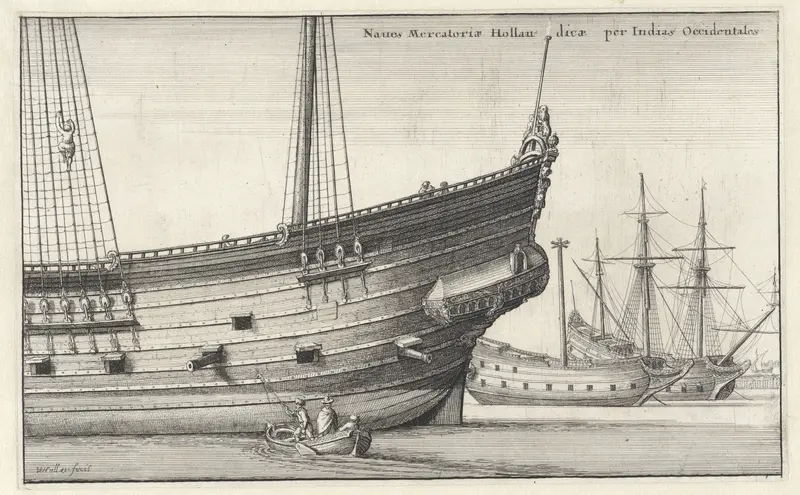 Nederlandse West-Indiëvaarder Wall Art by Unknown - High-Resolution Digital Print