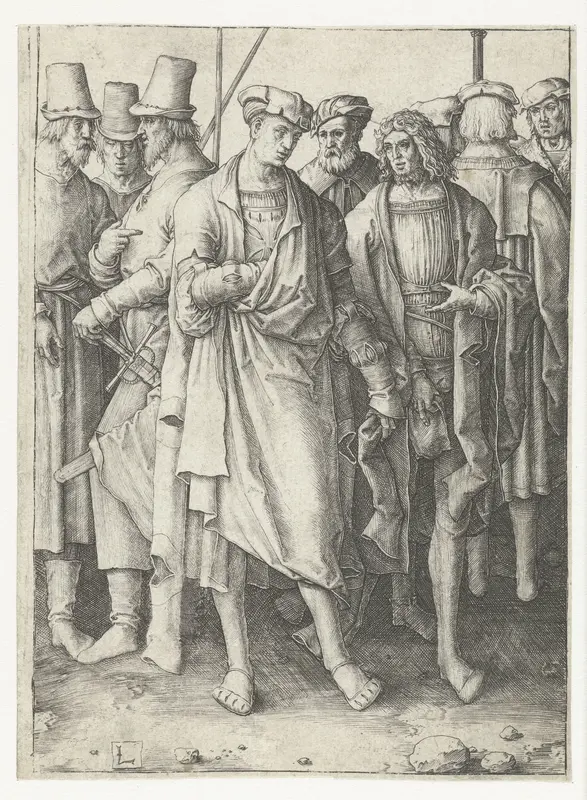 Negen mannen Wall Art by Unknown - High-Resolution Digital Print