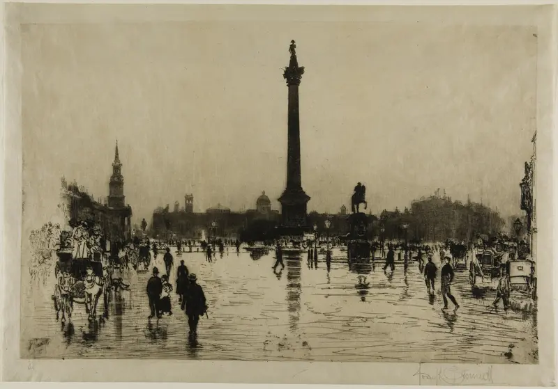 Nelson Monument, Trafalgar Square, London