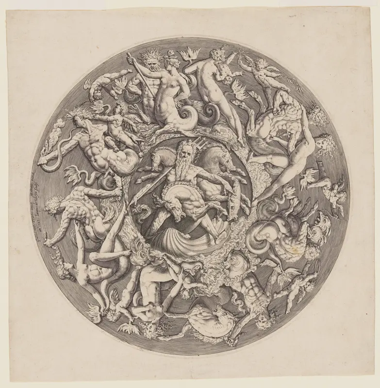 Neptune’s Kingdom Wall Art by Jacob de Gheyn, II - High-Resolution Digital Print