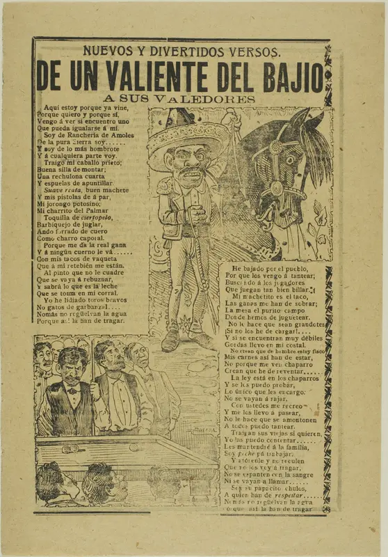 New and Diverse Verses Wall Art by José Guadalupe Posada - High-Resolution Digital Print