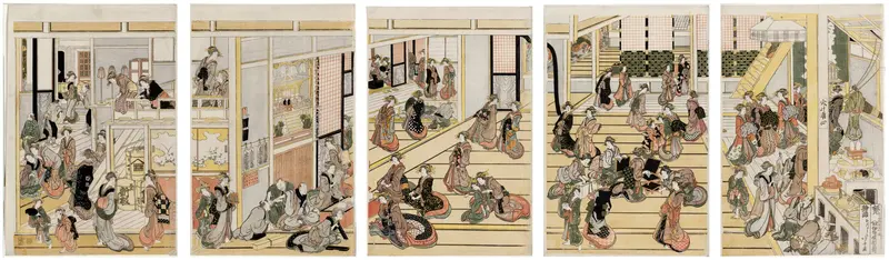 New Year's Day at Ogi-ya brothel
