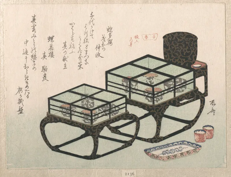 New Year’s Feast on Portable Dinner Tables