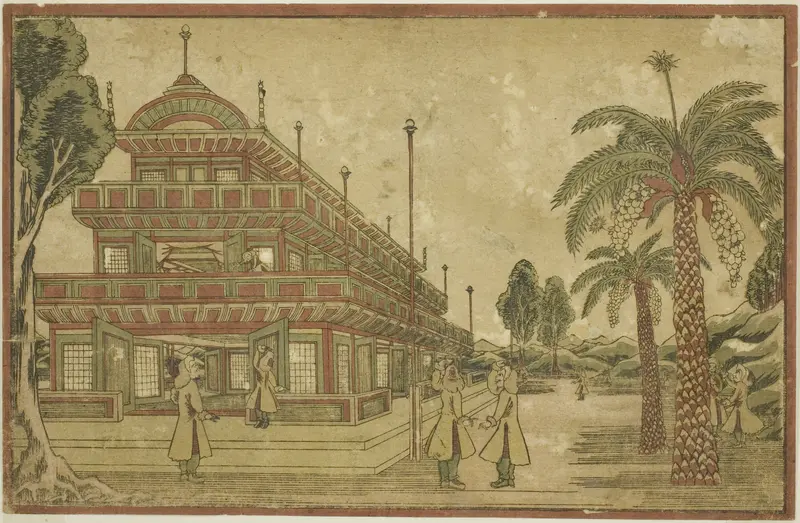 Newly Published Dutch Perspective View: The Tomb of King Mausolus in Asia