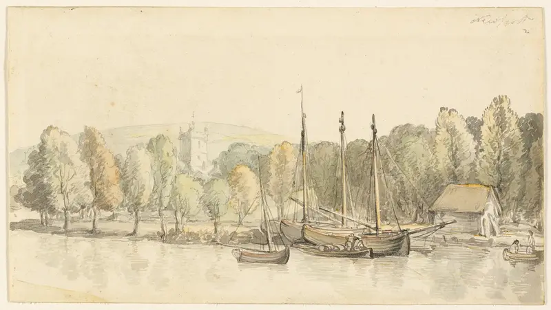 Newport Wall Art by Thomas Rowlandson - High-Resolution Digital Print