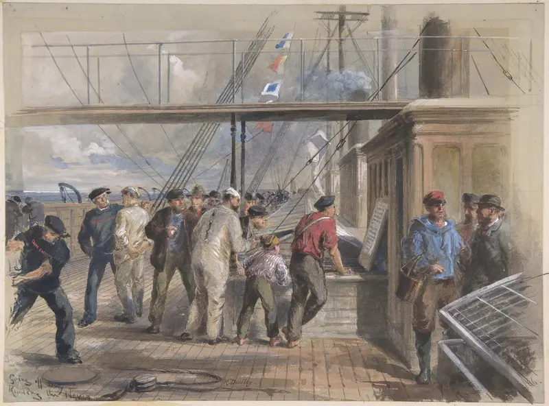 News Received Through the Atlantic Cable From All Parts of the World, etc. Wall Art by Robert Charles Dudley - High-Resolution Digital Print