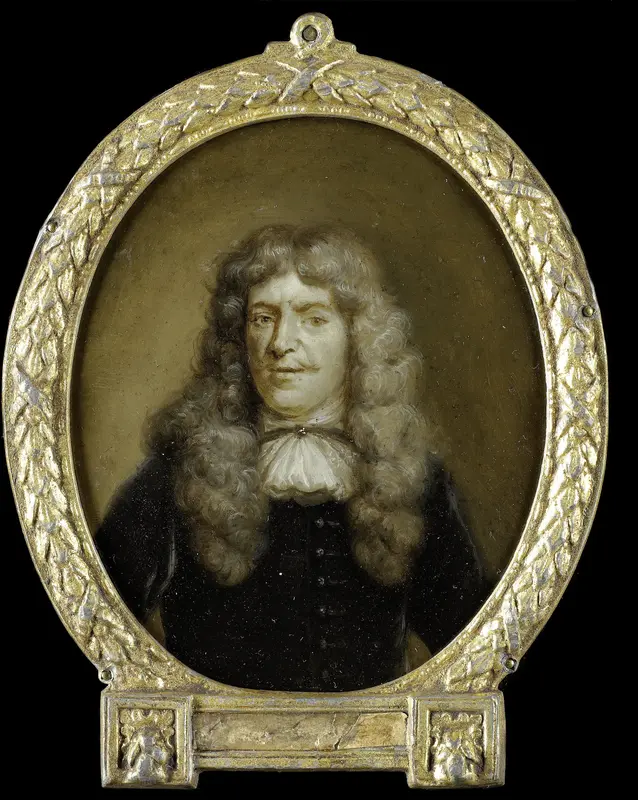Nicolaas Heinsius I (1620-81). Dichter en hoogleraar te Leiden, gezant van Christina van Zweden Wall Art by Jan Maurits Quinkhard - High-Resolution Digital Print