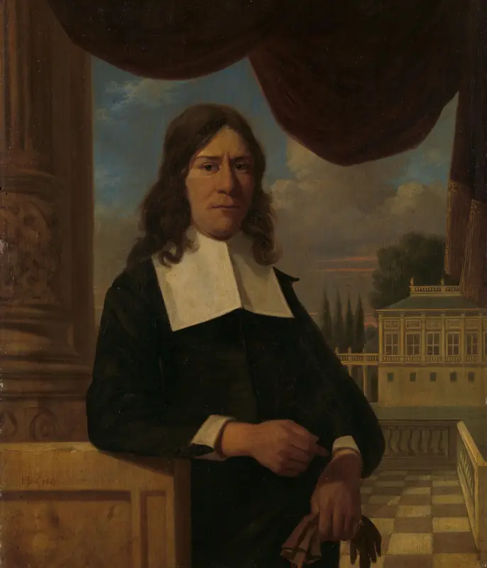 Nicolaes Eichelberg (d. 1699). Haarlem Merchant, Husband of Helena van der Schalcke Wall Art by Unknown - High-Resolution Digital Print