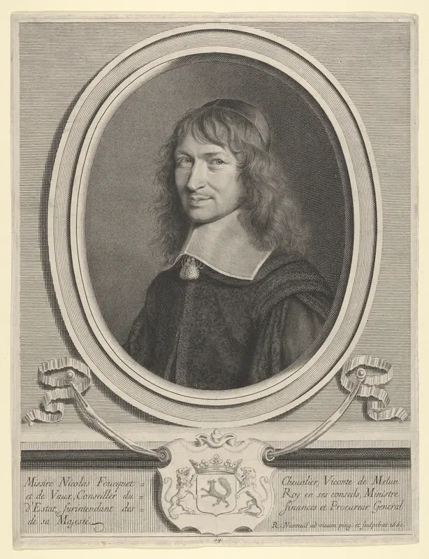Nicolas Fouquet Wall Art by Robert Nanteuil - High-Resolution Digital Print