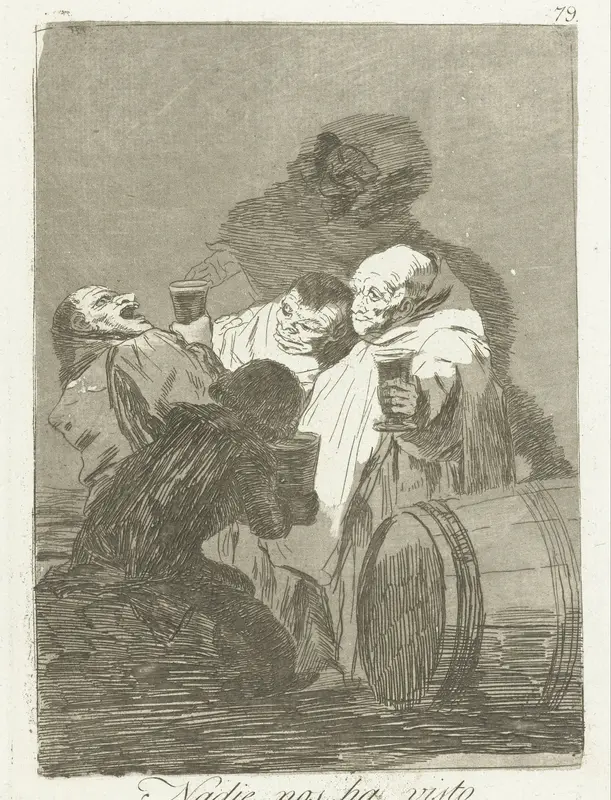 Niemand heeft ons gezien Wall Art by Francisco de Goya - High-Resolution Digital Print