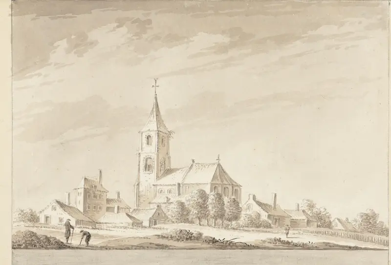 Nieuwerkerk te Duiveland Wall Art by Cornelis Pronk - High-Resolution Digital Print