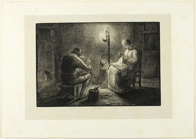Night Wall Art by Jacques Adrien Lavieille - High-Resolution Digital Print