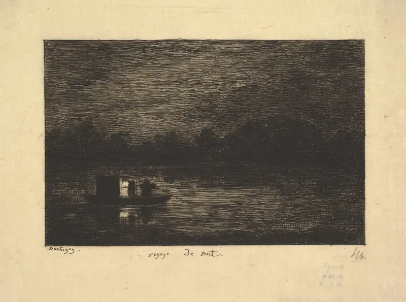 Night Voyage, from "Voyage en Bateau"