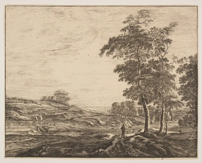 No. 3, from Six Views in the Wood of The Hague Wall Art by Roelant Roghman - High-Resolution Digital Print
