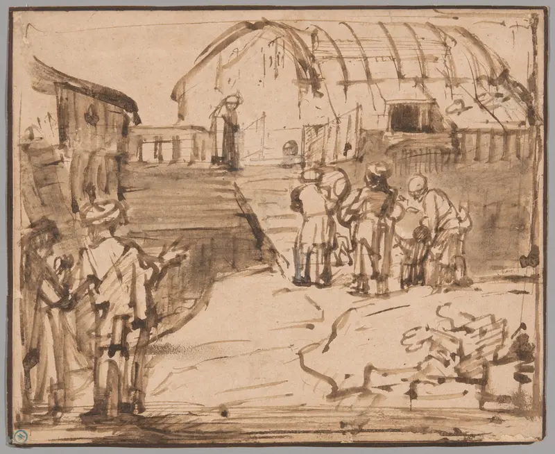 Noah's Ark Wall Art by Rembrandt van Rijn - High-Resolution Digital Print
