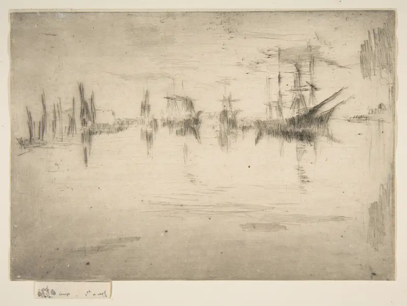 Nocturne: Shipping Wall Art by James McNeill Whistler - High-Resolution Digital Print