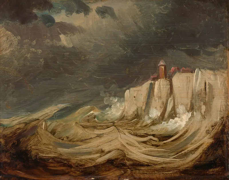 Noodweer aan de kust
