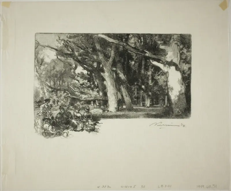 Noon, Under the Trees