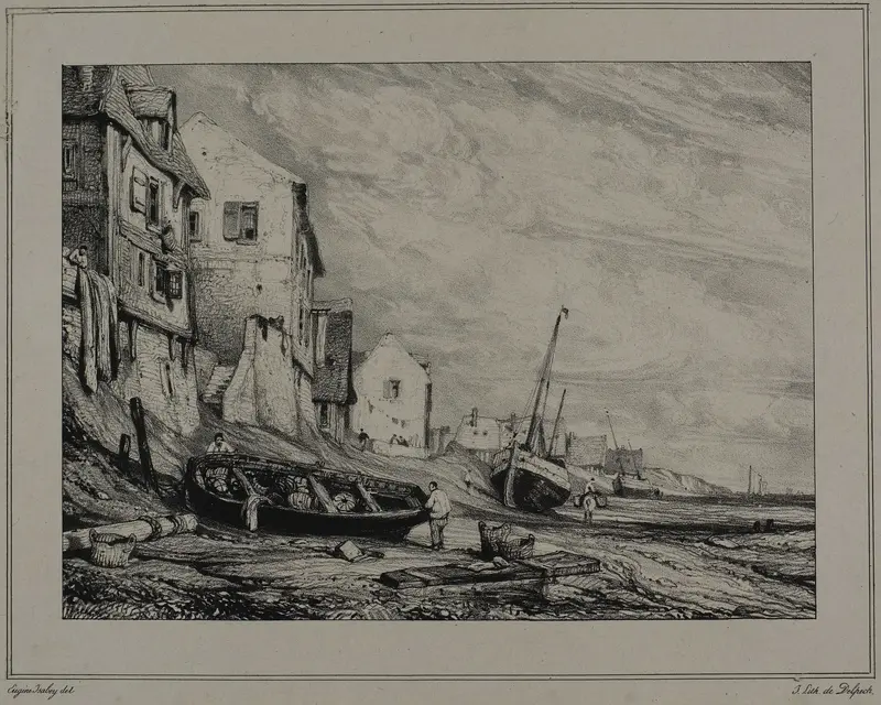 Normandy Wall Art by Eugène Isabey - High-Resolution Digital Print