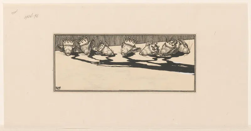 Notenkraker aanschouwt de voorbijtrekkende cavalerie Wall Art by Unknown - High-Resolution Digital Print