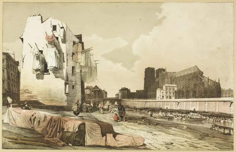 Notre Dame, Paris Wall Art by Thomas Shotter Boys - High-Resolution Digital Print