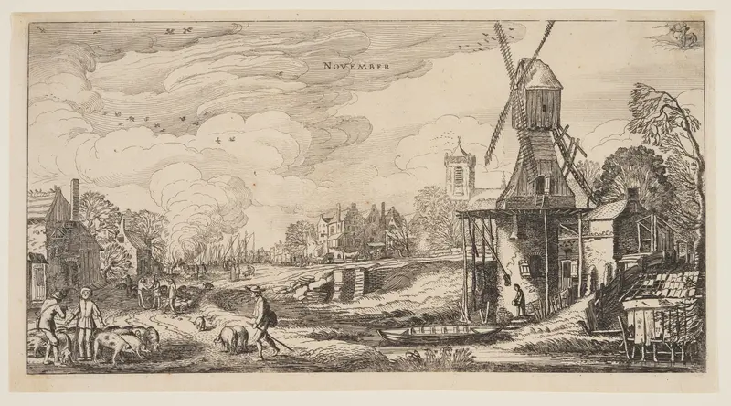 November, from The Twelve Months of the Year