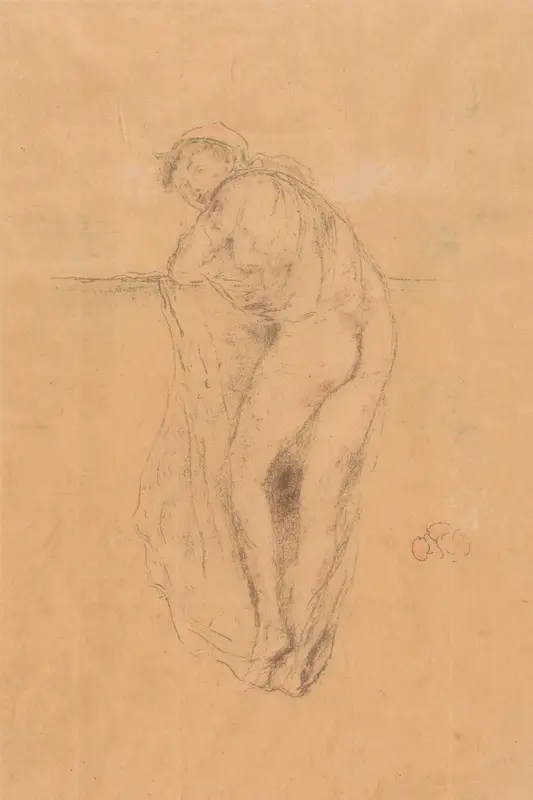 Nude Model, Back View