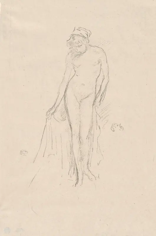 Nude Model, Standing