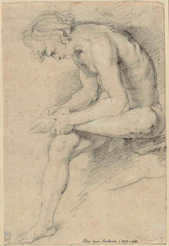 Nude Youth in the Pose of the Spinario