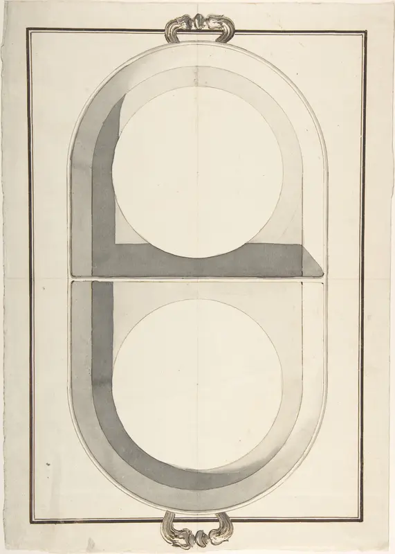 Oblong Vegetable Dish Wall Art by Anonymous, Italian, 19th century - High-Resolution Digital Print
