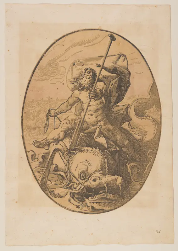 Oceanus, from The Deities