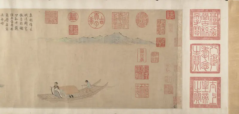 Ode on Returning Home Wall Art by Qian Xuan - High-Resolution Digital Print