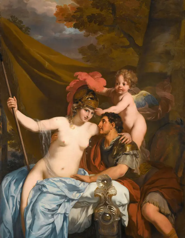 Odysseus and Calypso Wall Art by Gerard de Lairesse - High-Resolution Digital Print