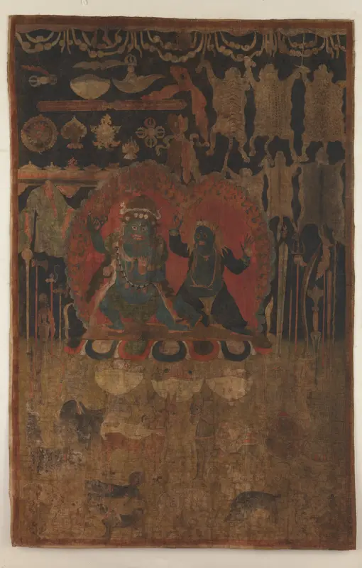 Offerings to Wrathful Deities Wall Art by Unknown - High-Resolution Digital Print