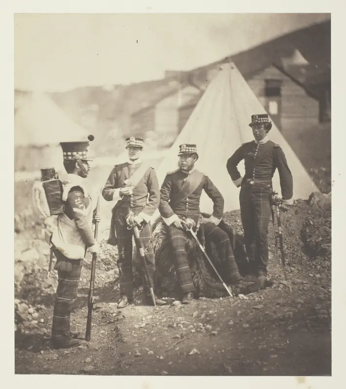 Officers of the 71st Highlanders