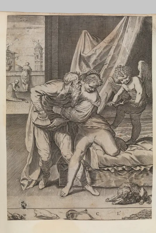Ogni cosa vince l'oro Wall Art by Agostino Carracci - High-Resolution Digital Print