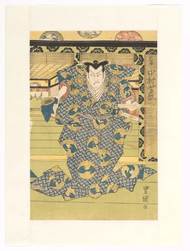Oguri Shinui, resembling Fukashichi Wall Art by Utagawa Toyokuni (I) - High-Resolution Digital Print