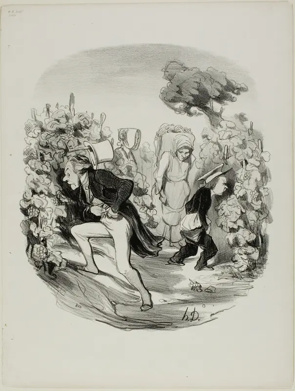 Oh Blast! ... the grapes really aren't good this year!, plate 24 from Pastorales