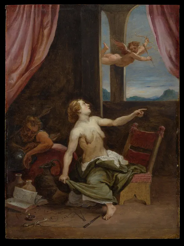 Old Age in Search of Youth Wall Art by David Teniers the Younger - High-Resolution Digital Print