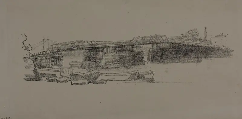 Old Battersea Bridge, No. 2