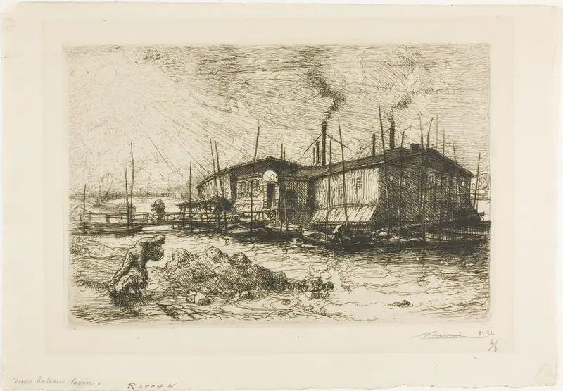 Old Laundry Boats at Grenelle