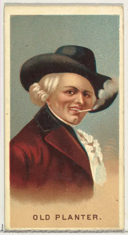 Old Planter, from World's Smokers series (N33) for Allen & Ginter Cigarettes Wall Art by Allen & Ginter - High-Resolution Digital Print