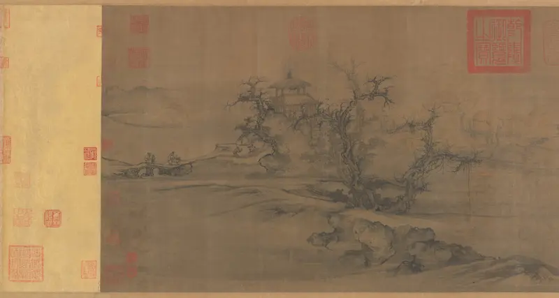 Old Trees, Level Distance Wall Art by Guo Xi - High-Resolution Digital Print