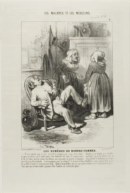 Old Womens' Remedies (plate 6)