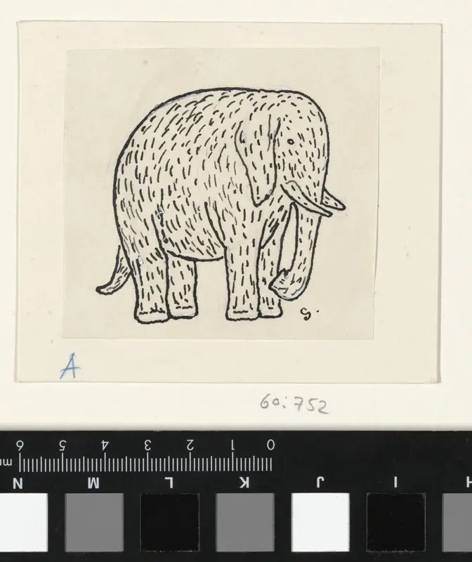 Olifant Wall Art by Unknown - High-Resolution Digital Print