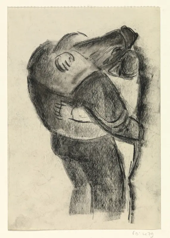 Omhelzend koppel Wall Art by Leo Gestel - High-Resolution Digital Print