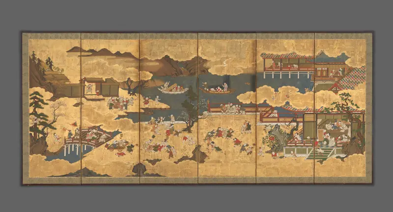 One Hundred Chinese Boys Wall Art by Unknown - High-Resolution Digital Print