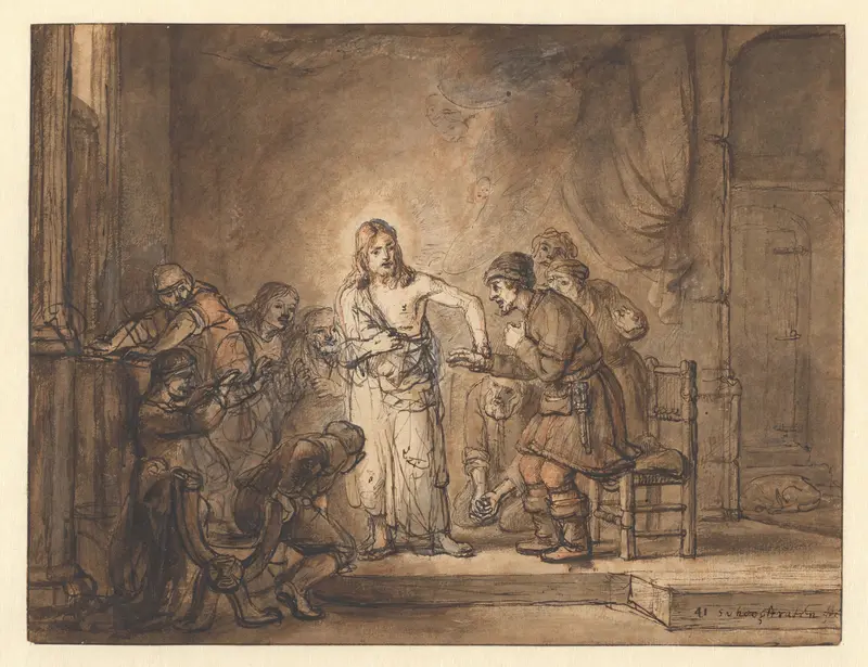 Ongeloof van Tomas Wall Art by Samuel van Hoogstraten - High-Resolution Digital Print